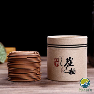 Makayo ธูปขด กลิ่นไม้จันทน์ ไม้กฤษณา กลิ่นหอมผ่อนคลาย ธูปรูปจาน sandalwood