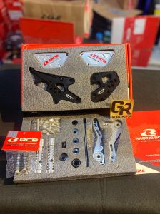 footstep footrest ninja 250 fi karbu z250 rcb racingboy