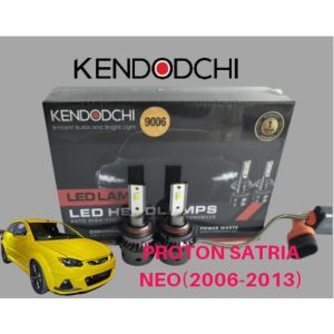 🔥READY STOCK🔥KENDODCHI 2Pcs 9006 LED Car Headlight FOR PROTON SATRIA NEO(2006-2013) product by Malaysia