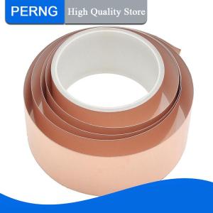 [PERNG] Tehe 50mm x 3m EMI Copper Foil Shielding Tape Conductive Self Adhesive Barrier Guitar New