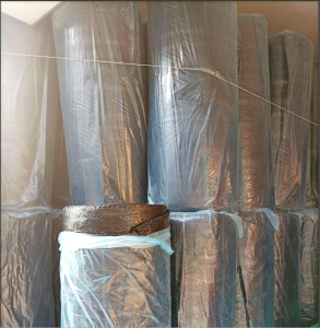 Bubble Wrap Tekstur Bambu Multicolor Penyaring Kertas 2.8kg