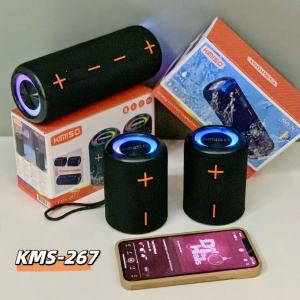 ✅สินค้าพร้อมส่ง1-2วัน✅ลำโพงบลูทูธKMS-267 ลำโพงบลูทูธ2in1เสียงดีเบสแน่น ซับวูฟเฟอร์สีสันสดใส Bluetooth Speaker5.3 เครื่องเสียงลำโพงไร้สายแบบพกพากันน้ มีรับประกัน