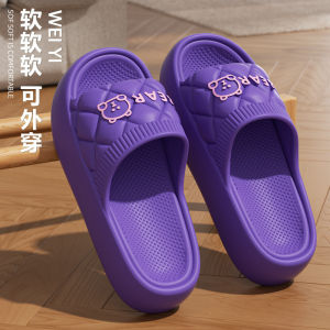 Free Shipping Indoor Home Slippers For Women Summer Non-Slip Couple Sandals Summer Home Slippers For Women Summer Flip-Flops