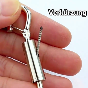 2 Pack Adjustable Stainless Steel Picture Hanging Wire Set Includes Small Hook and Large Hook for Art Frame Support