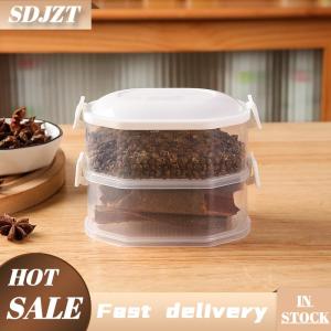 SDJZT Nhà bếp gia vị lưu trữ hộp hành tây gừng tỏi tươi giữ hộp nhiều lớp thực phẩm niêm phong chống ẩm bao bì bể hộ gia đình