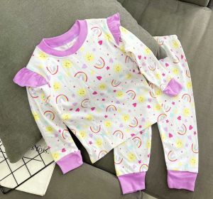 9-22kg bộ thun borip tay dài quần dài bé gái siêu cưng chất vải đẹp giữ ấm tốt 077