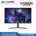 Nvision N2455-Pro 23.8" IPS 100hz 1920*1080 Monitor Black and White | N-Vision 23.8" Inch LED Monitor | LED Monitor. 
