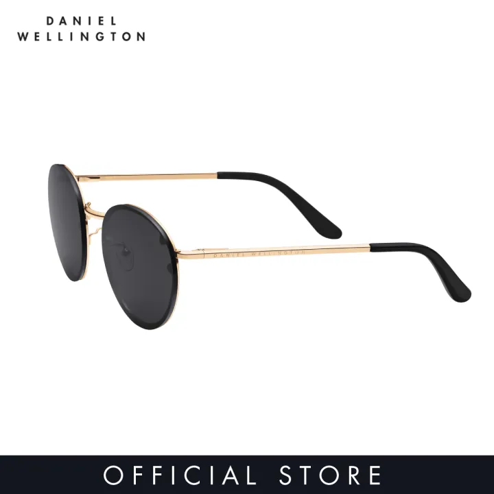 Daniel Wellington Classic Arch Sunglasses - Unisex, Round Frame, UV400 Protection, Bio-Acetate Or Steel - View #3