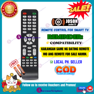 ORIGINAL JOSON Smart TV Remote for LED BASIC TV JOSON Android TV REMOTE Read Description!! alluremarketplace2ND