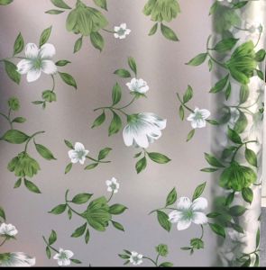 2 mét decal dán kính (giấy dán kính) khổ rộng 90cm mẫu hoa nhí tím caro bồ công anh lá trúc