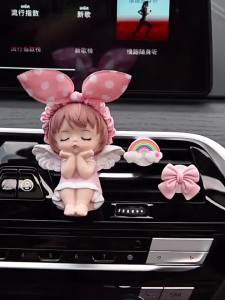Car Air Freshener Cute Annie Baby Design Premium Long-Lasting Fragrance Interior Decor Gift Car Accessories