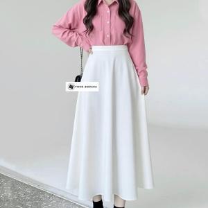 Rok Wanita Panjang Rok Payung Jodda Scuba Panjang Rok muslim Rok Murah Rok Polos Rok Payung Rok Wanita Murah Rok Wanita Murah