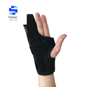 1 Piece Finger Support Splint Brace Finger Immobilizer Cast Suitable for Boxer Fractures Broken Ring & Little Fingers Trigger Finger Relief