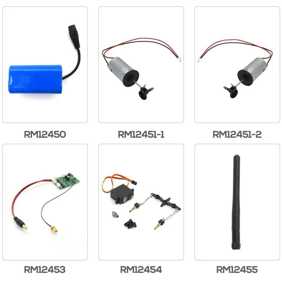 For Flytec V007 Fish Finder Fishing Bait Boat Battery 7.4V 5200mAh