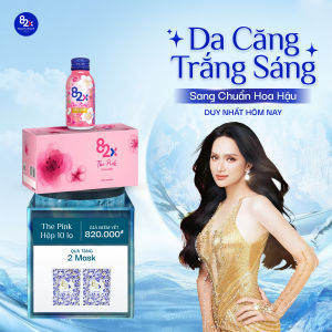 [1 Hộp] Nước Uống 82X Collagen The Pink Thông Minh Thế Hệ Mới Dưỡng Da Căng Bóng Trắng Mịn Chuẩn Nhật 100ml/Lon