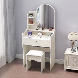 Internet Celebrity Dressing Table Bedroom Small Apartment Makeup Table Storage Cabinet Integrated Dresser Foreign Trade Dressing Table