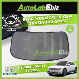 Hyundai Ioniq 5 EV 2023 NinjaShades Plus Rear Windscreen OEM Sunshades (RWS)