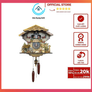 Đồng hồ Cuckoo Engstler 490 QMT 28 cm (chạy pin)