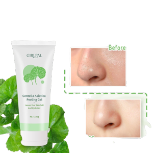 GIRLPAL Centella Asiatica Peeling Gel 100g Facial Glowing Blackhead Cleaner Body Exfoliating Mencerahkan Dan Mengangkat Sel Kulit Mati Scrub Wajah dan Badan