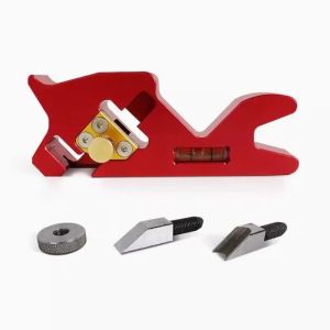 btnx DIY Manual Woodworking Chamfering Plane - 45 ° Bevel Trim Plane Edge Round Plane with Multi-Shoes (Plane/U-shaped) 5T9N4