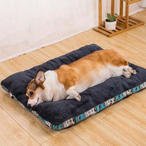 Nệm nằm chó mèo dày dặn mềm mịn ấm 35x50cm- Nệm nằm thú cưng- Thảm lau chân loại dày