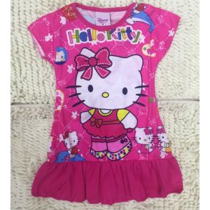 Happy Baby & Kids Dresses Character/Hello Kity Dress For Girls Fashion Clothing