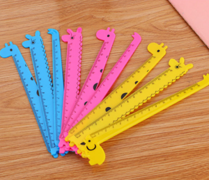 NONO.15cm Student Cute Ruler Pembaris Stationery School Office Stationary Free Gift Book Rak