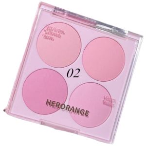 ปลีก/ส่ง Herorange บลัชออนพาเลตต์คอนทัวร์ เนื้อเเมท สีนู้ด ธรรมชาติ สําหรับแต่งหน้า No.HR561