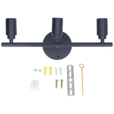 WAPKTY 3-Đèn Đèn gương phía trước 110-240V Sắt Đèn gắn tường Hiện đại Lắp đặt trực tiếp vào hệ thống điện Đèn trang điểm Phòng tắm