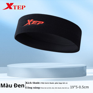 Băng đô thể thao cao cấp nam nữ ngăn mồ hôi chảy xuống mắt XTEP thấm hút nhẹ khô nhanh thoáng khí phù hợp tất cả