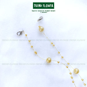 Tali Masker mutiara bulat - Kalung Masker - Strap Masker Modis Cantik Style Korea cantolan masker