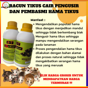 RODEST RACUN TIKUS CAIR EFEKTIF MENGUSIR DAN MEMBASMI HAMA TIKUS SAWAH