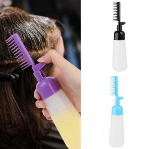 2 in 1 Root Comb Applicator Hairs Dye Bottle with Comb Hair Oil Applicator Bottle Hairs Dye Applicator