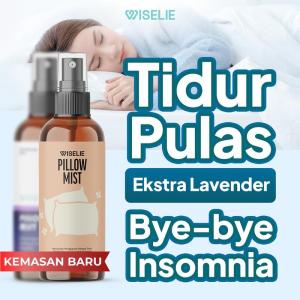 Aromatheraphy WISELIE Spray Untuk Tidur Lelap dan Pulas Spray TIDUR untuk Penderita INSOMNIA