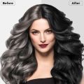 Instant Black Hair Dye Shampoo for Women Man Hair Color Shampoo for Gray Hair - 100% Gray Coverage - Natural Plant Hair Dye 3 in 1, 16.9Fl OZ. 