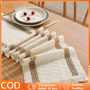 Table Runner / Taplak Meja Panjang Aesthetic Bahan Premium Rajut Style