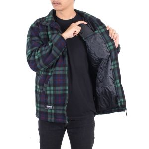 Jaket Plaid Pria MLXL Terbaru - Plaid Jaket Kekinian Yang Lagi Trend 2023