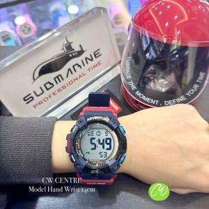 SUBMARINE TP 1549 M PS 25th ANNIVERSARY BIG SIZE DIGITAL SPORT MEN WATCH WITH SPECIAL BOX