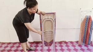 Adjustable Ironing Board IBS-S36 cover with pad/foam /wit metal stand and 4 adjuster
