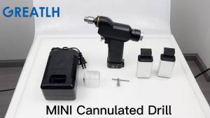 Good Quality Electric Micro Cannulated Drill for Trauma Orthopedics Bone Drill Set Veterinary Cannulated Drill