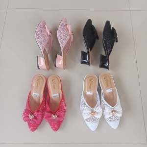 Sandal pesta anak wanita terbaru hak 2 cm