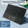 Keyboard Bluetooth 8 inch Dilengkapi dengan Touchpad Baterai Dapat Diisi Ulang G215. 