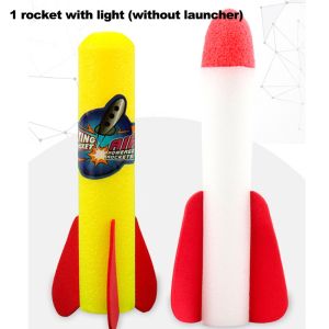 Rocket Toy Rocket Launcher Toy Outdoor Sport Child Play Set Toy Jump Stomp Pressed Rocket Launch Foot Pump Launcher Toys