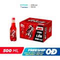 Thùng 24 Chai Nước Tăng Lực Sting Dâu (500ml/chai). 