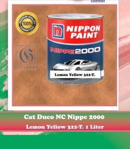 Cat Duco NC Nippe 2000 Lemon Yellow 322-T 1 Liter