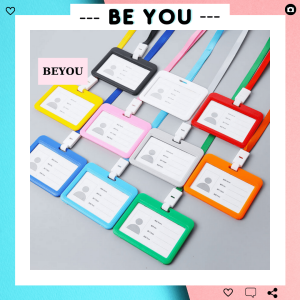Dây Đeo Thẻ Học Sinh Dây Đeo Thẻ Ngang Cho Nhân Viên Văn Phòng Combo Dây Đeo + Bao Đựng Thẻ - BEYOU Dụng Cụ Văn Phòng Phẩm Chất Lượng Dây Đeo Thẻ Nhiều Màu Sắc - Lazada