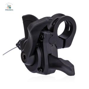 A5 3x9/27 Speed 2:1 Actuation Ratio Long Cage Rear Derailleur with Indicator Bike Trigger Shifter Set Right Trigger Shifter