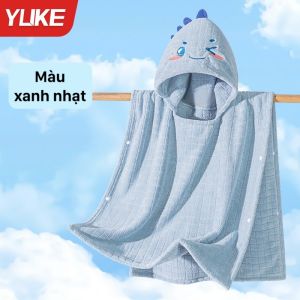 Khăn Tắm Áo Choàng Trẻ Em Có Mũ YUKE 5019 Chính Hãng - OneSport