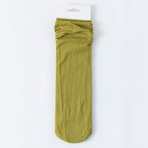 Womens Long Ice Ice Socks Boneless Stacking Socks Medium White Velvet Stockings