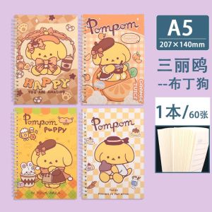 Sanrio Notebook A5 40 Pages 📒 三丽鸥A5笔记本 Buku Nota A5 Buku Catatan Kartun Comel Cute Notebook Sketch Diary 手账本记事本 Girls Cute